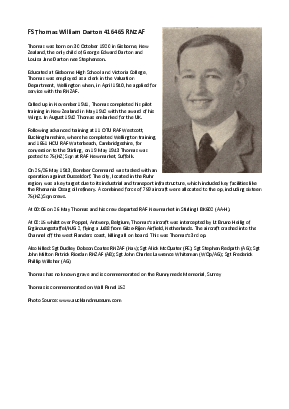 A preview of a PDF biography for Darton, Thomas William